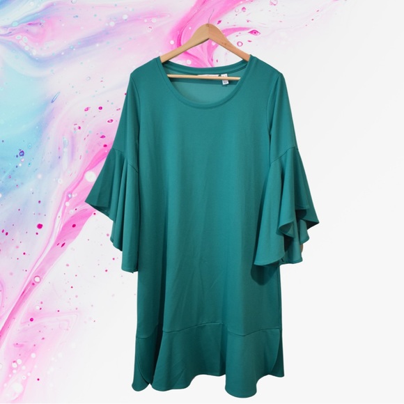 ISAACMIZRAHILIVE! Green Dress - Picture 1 of 12